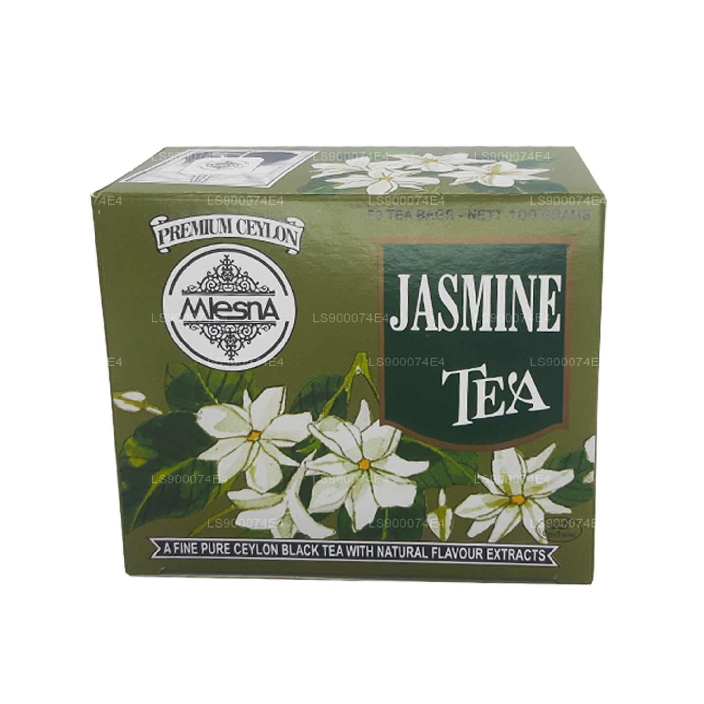 Té negro de jazmín Mlesna (100 g) 50 bolsitas de té