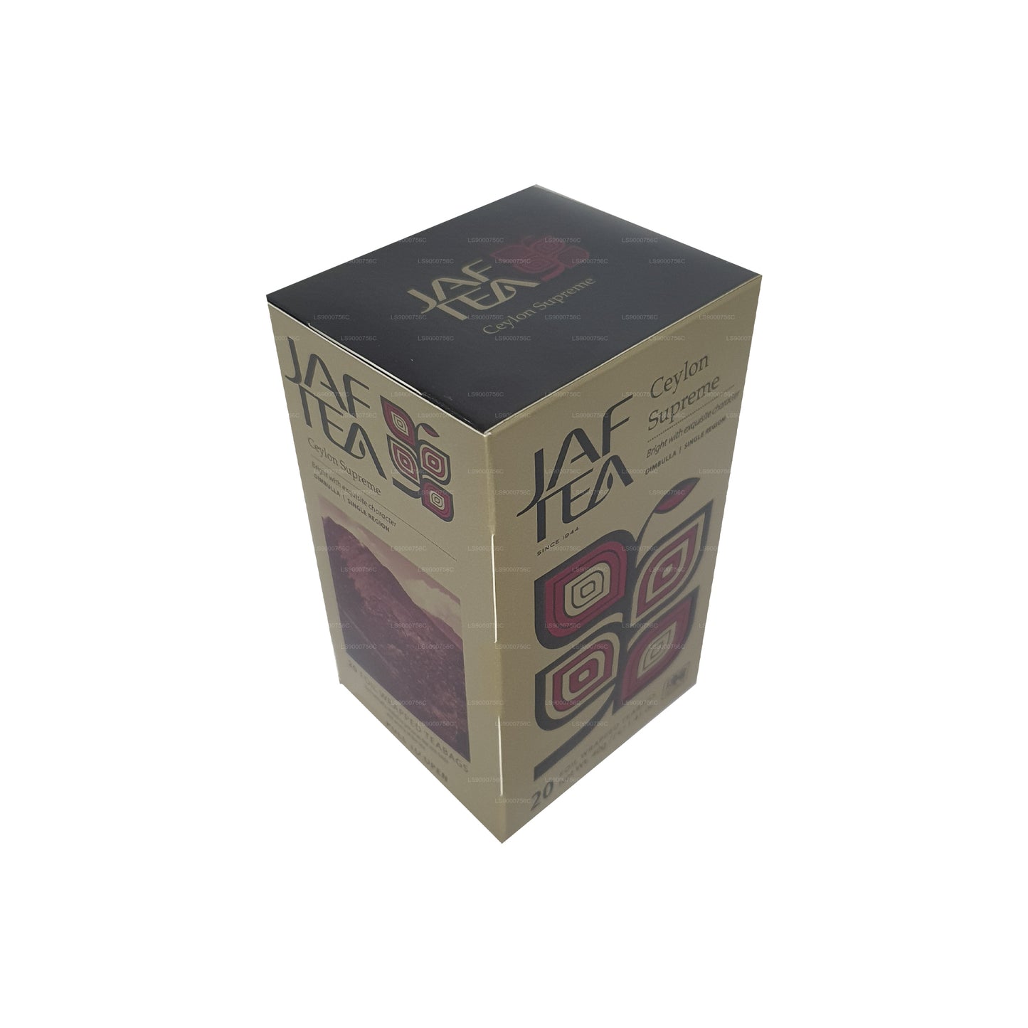 Bolsa de té Jaf Tea Classic Gold Collection Ceylon Supreme con sobre de aluminio (40 g)