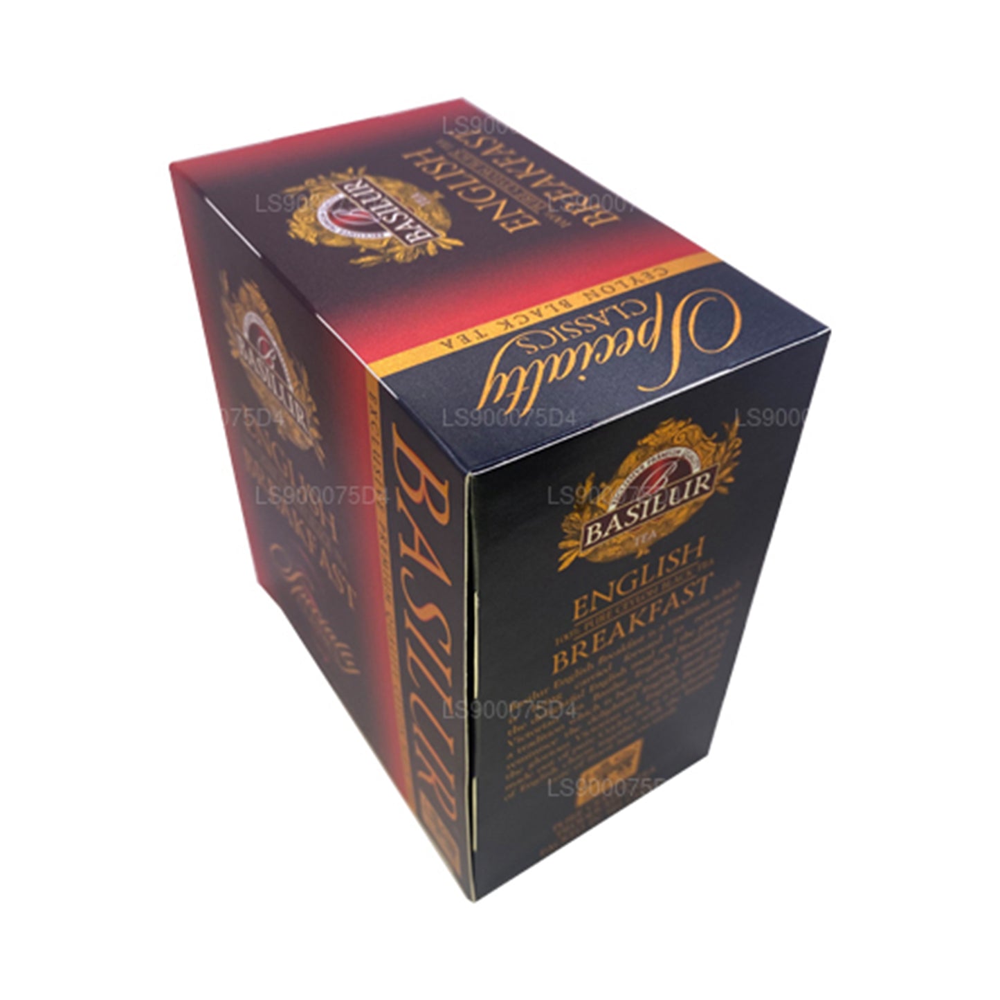 Té negro puro de Ceilán Basilur English Breakfast (200 g) 100 bolsitas