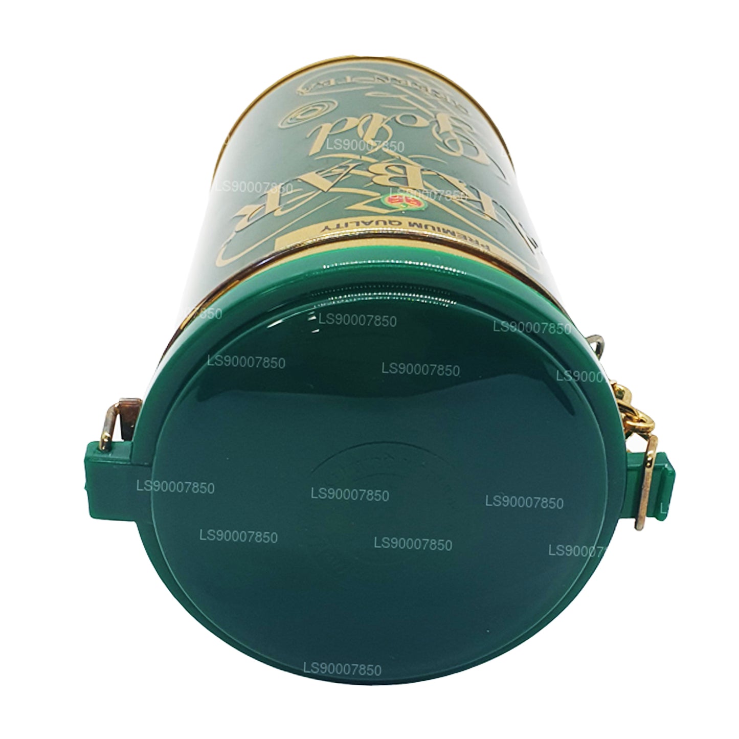 Té de hojas de té verde Akbar Gold (275 g) en lata