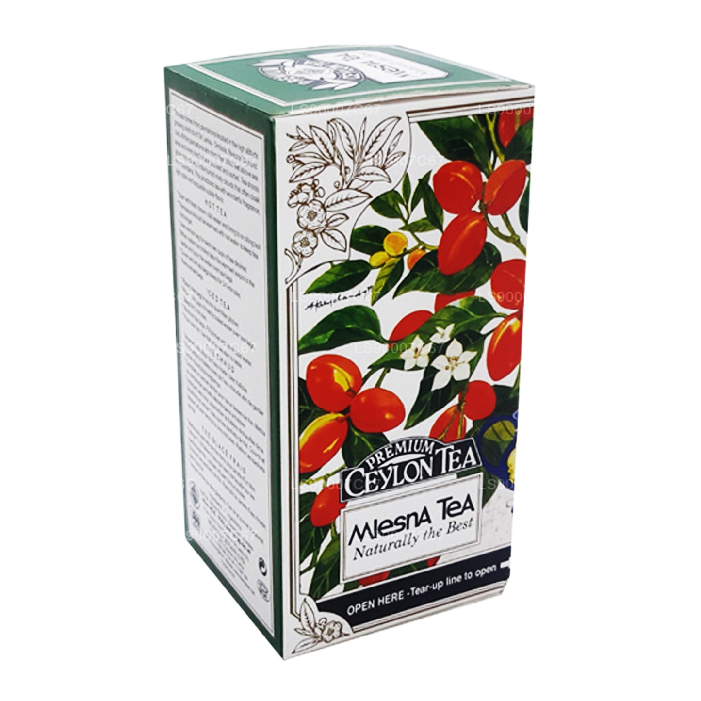Bolsitas de té de lujo Mlesna Peach Albaricot (60 g)