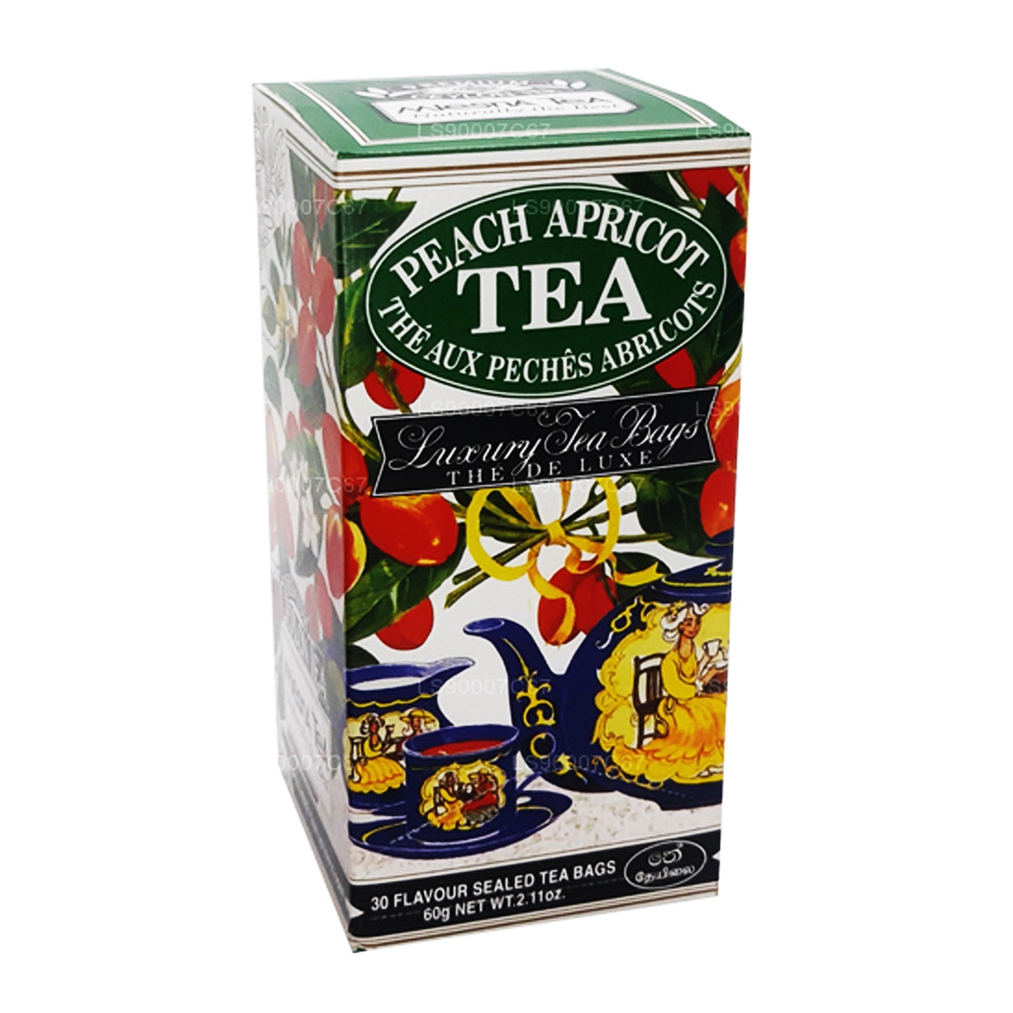 Bolsitas de té de lujo Mlesna Peach Albaricot (60 g)
