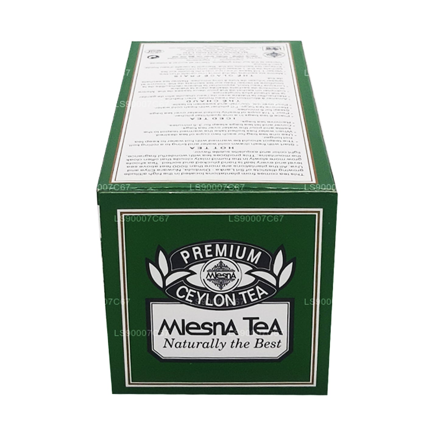 Bolsitas de té de lujo Mlesna Peach Albaricot (60 g)