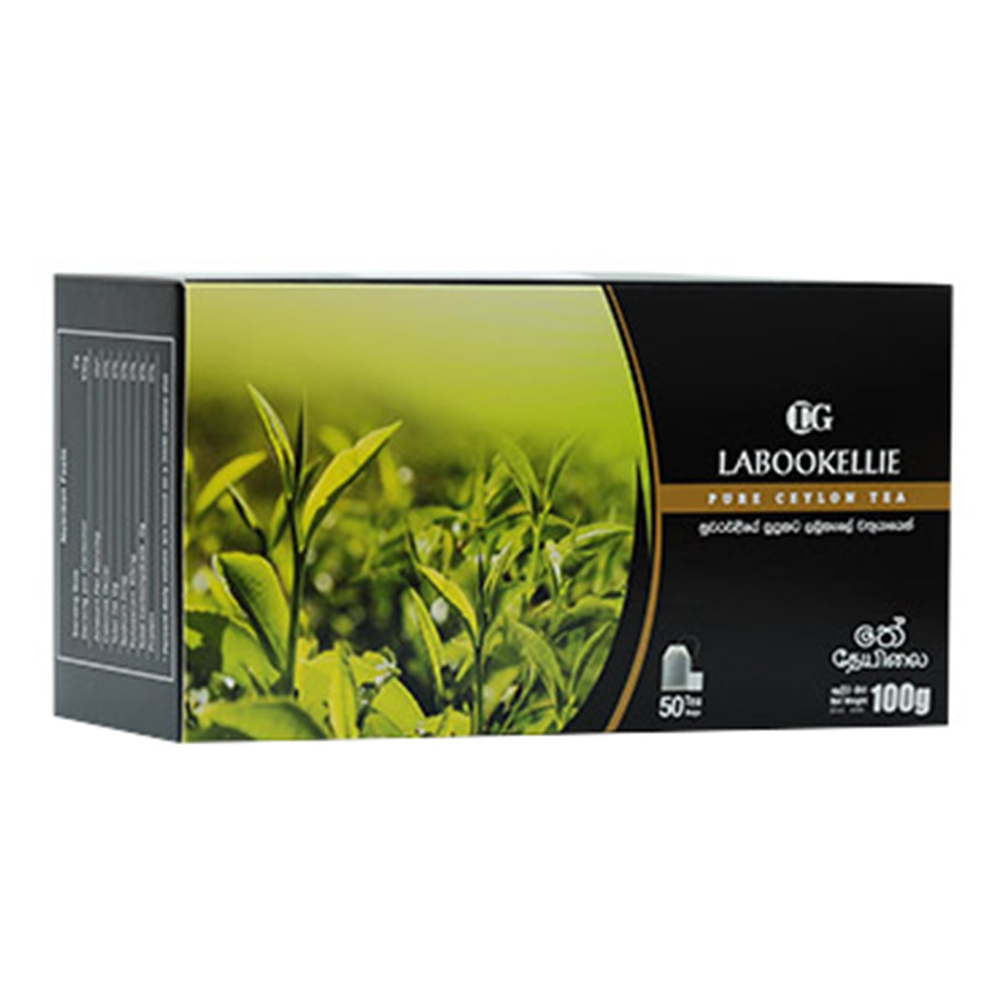 Té negro de Ceilán DG Labookellie (50 g) 25 bolsitas de té
