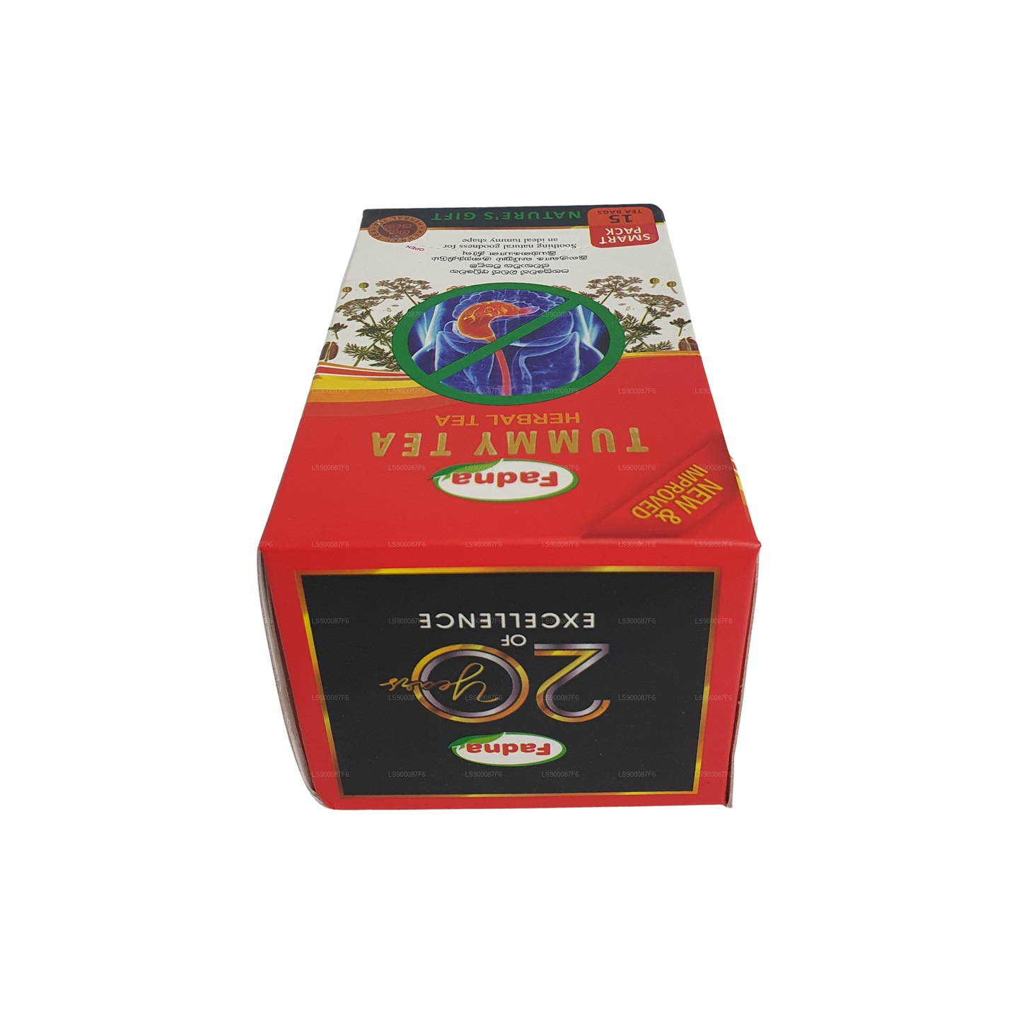 Té para barriga Fadna (40 g), 20 bolsitas de té