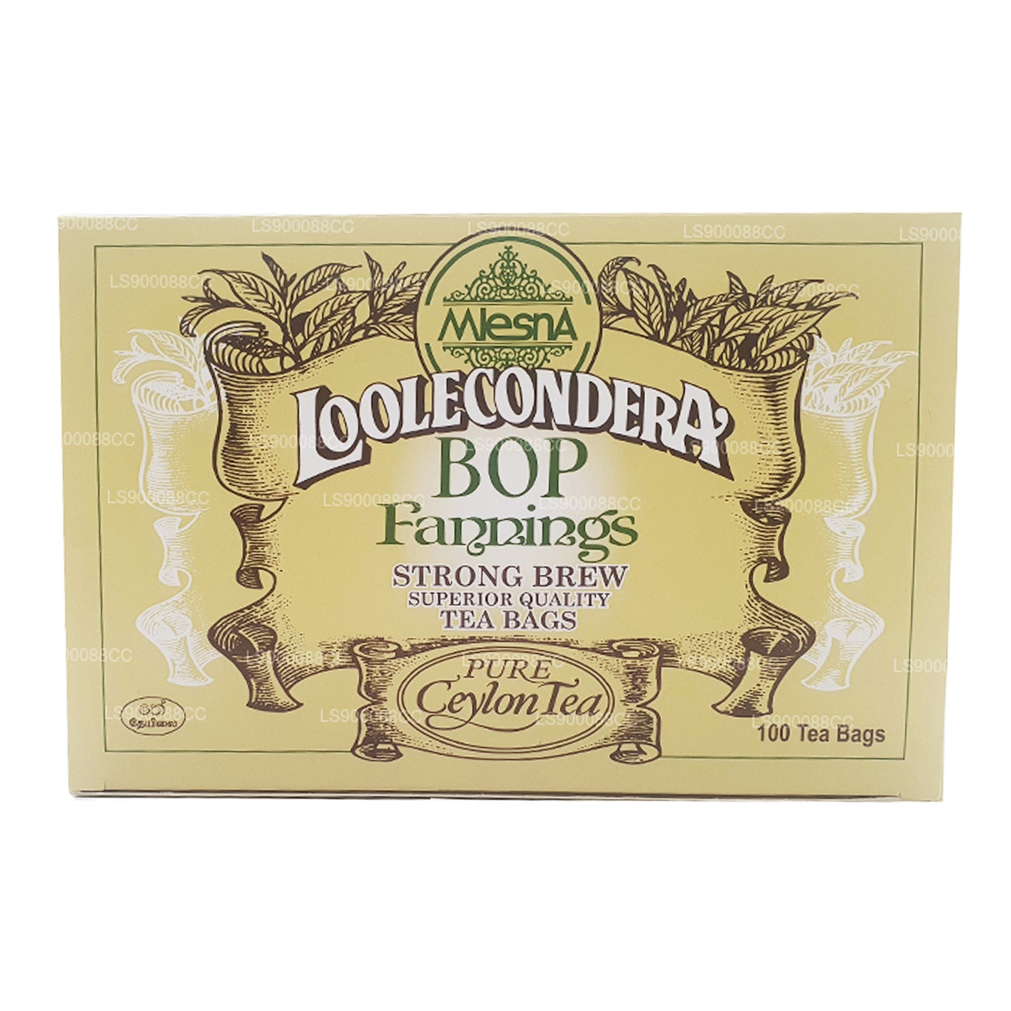 Mlesna Loolecondera BOP Fannings Strong Brew Tea Bags