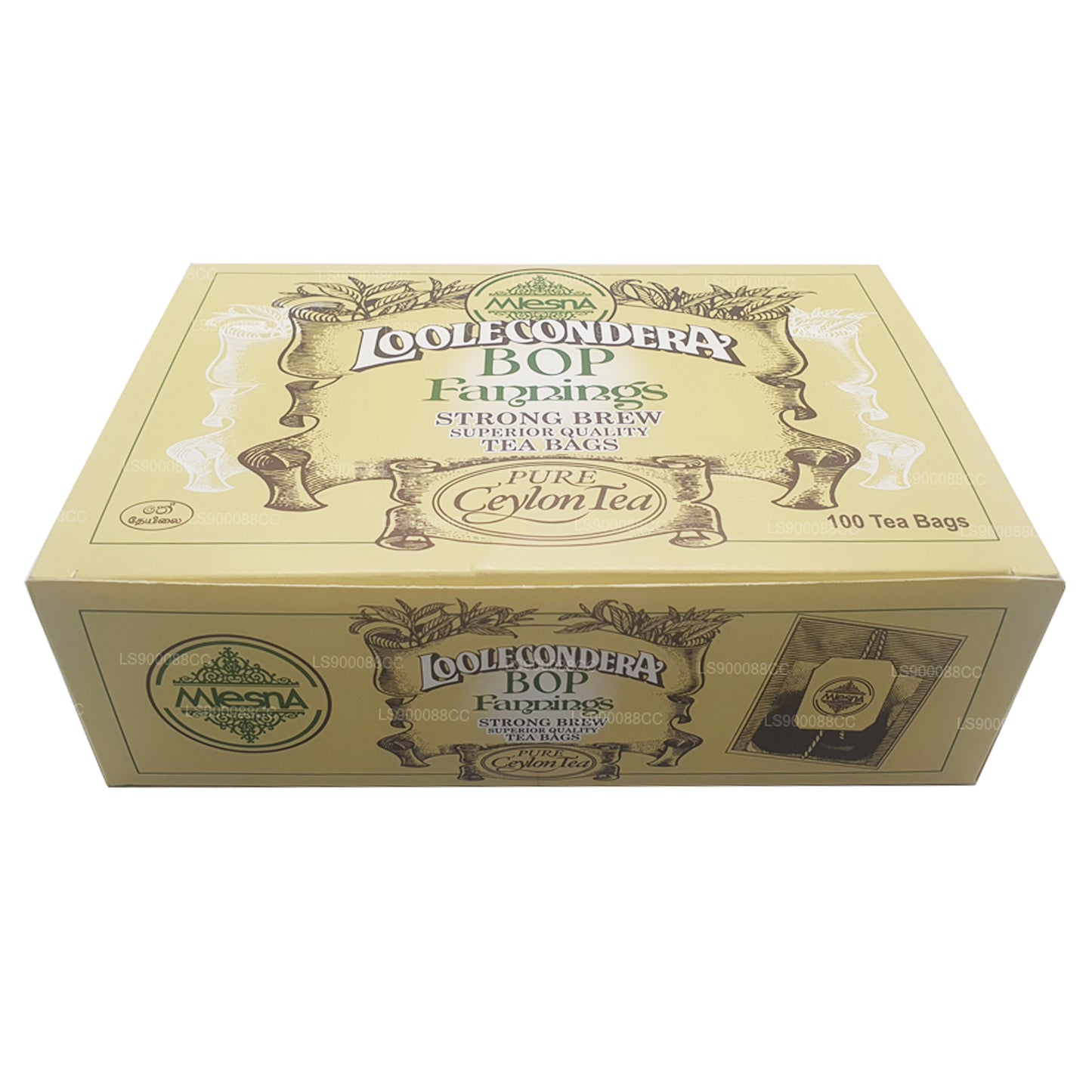 Mlesna Loolecondera BOP Fannings Strong Brew Tea Bags