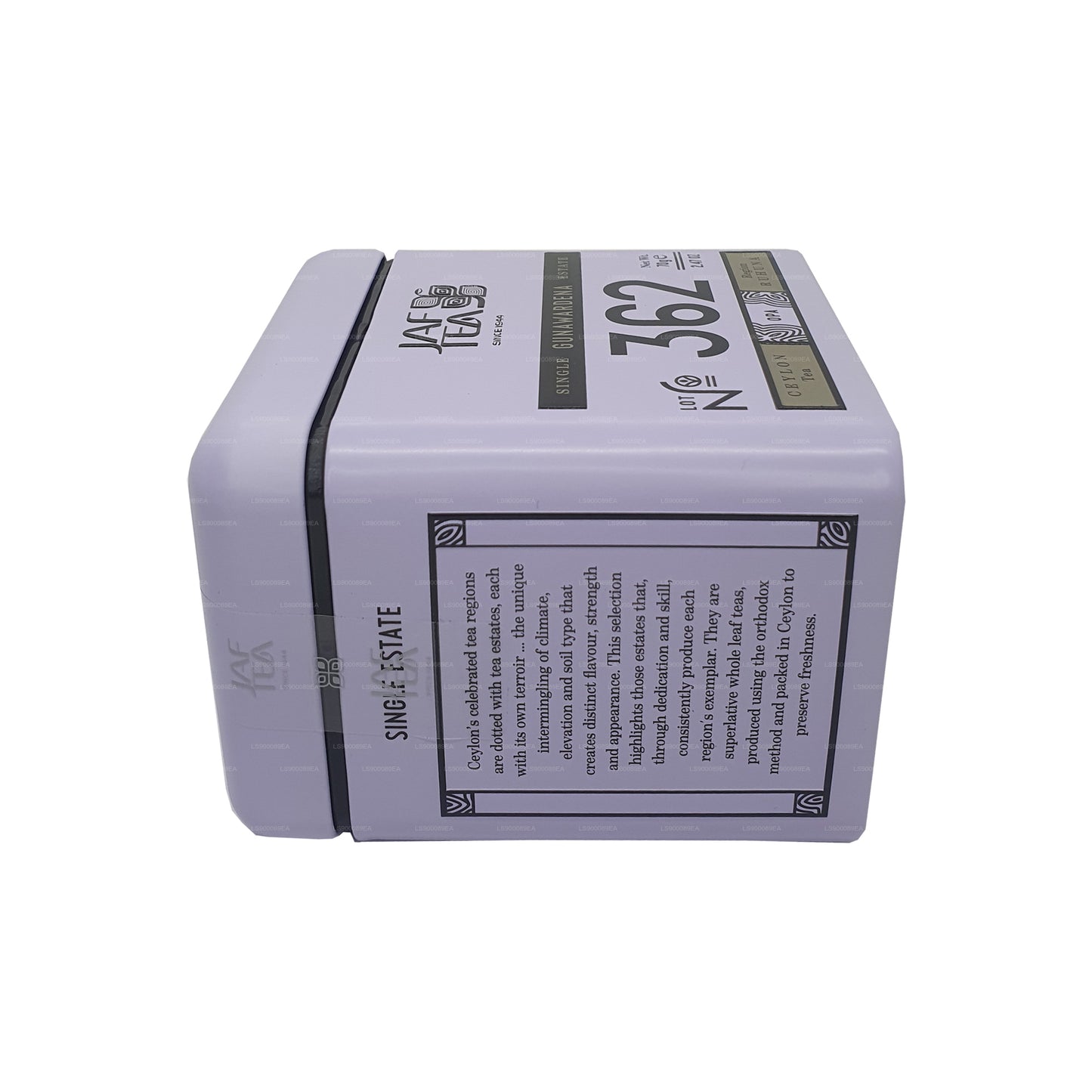 Lata de té Jaf de la colección Single Estate Gunawardena (70 g)