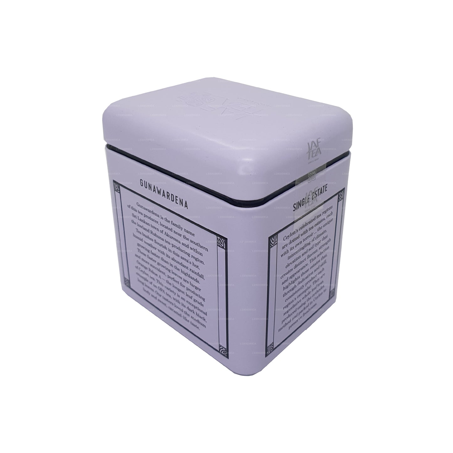 Lata de té Jaf de la colección Single Estate Gunawardena (70 g)