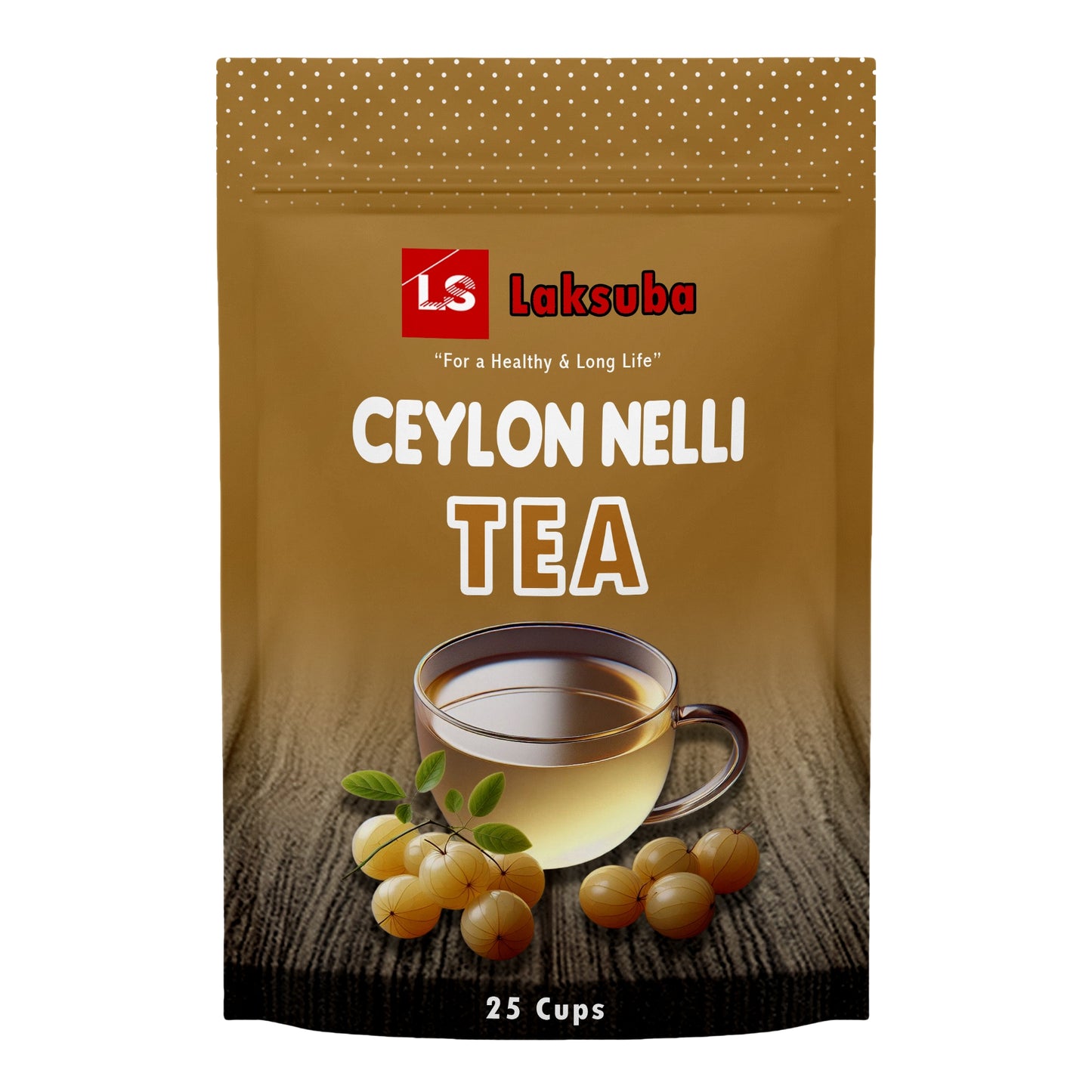 Té Laksuba Ceylon Nelli (37,5 g) 25 bolsitas