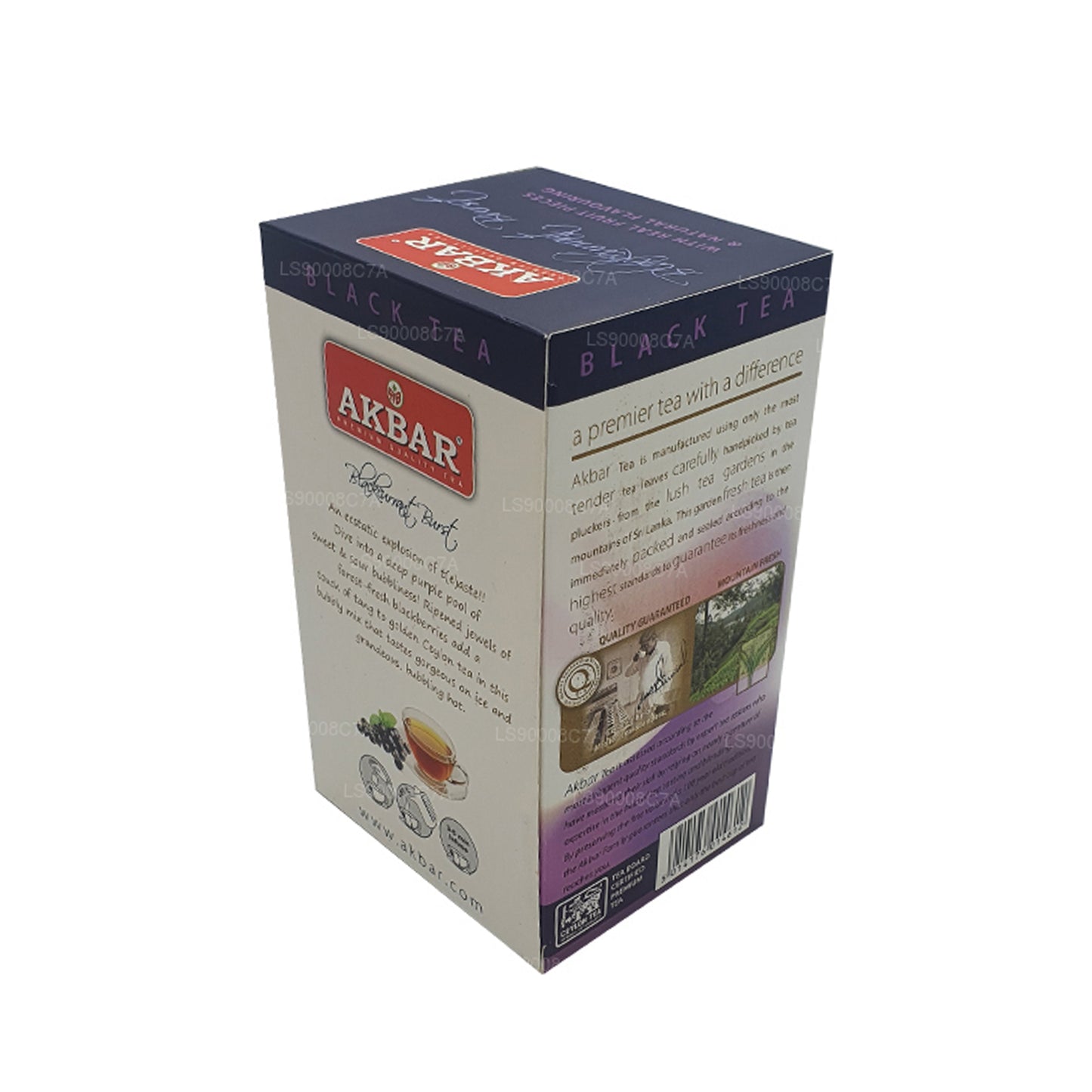 20 bolsitas de té Akbar Blackcurrant Burst (40 g)