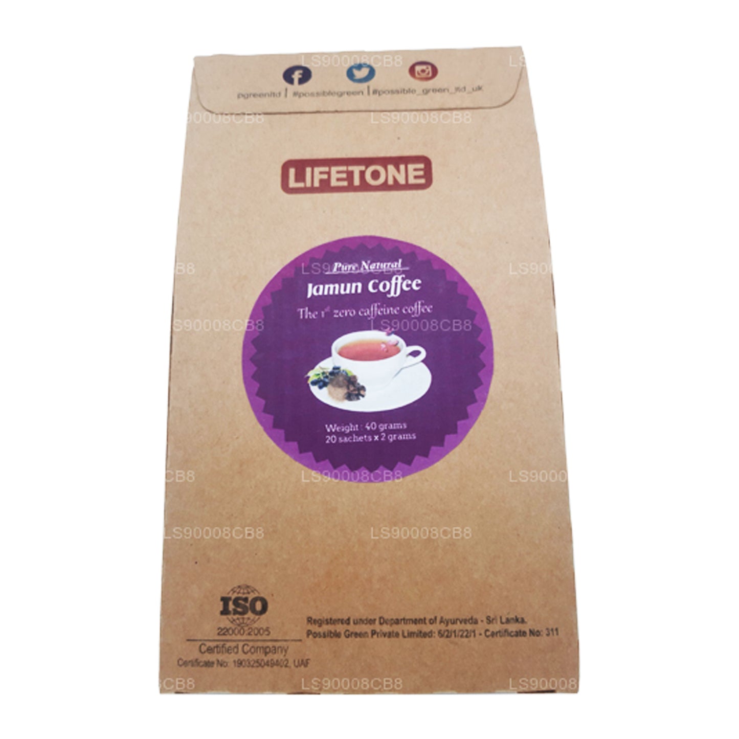 Café Lifetone Jamun Seed (40 g)