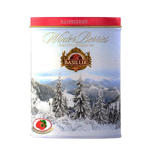 Lata de bayas de invierno «Frambuesas» (100 g) de Basilur