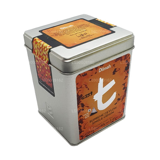 Ceylon Supreme de la serie T de Dilmah (40 g) 20 bolsitas de té