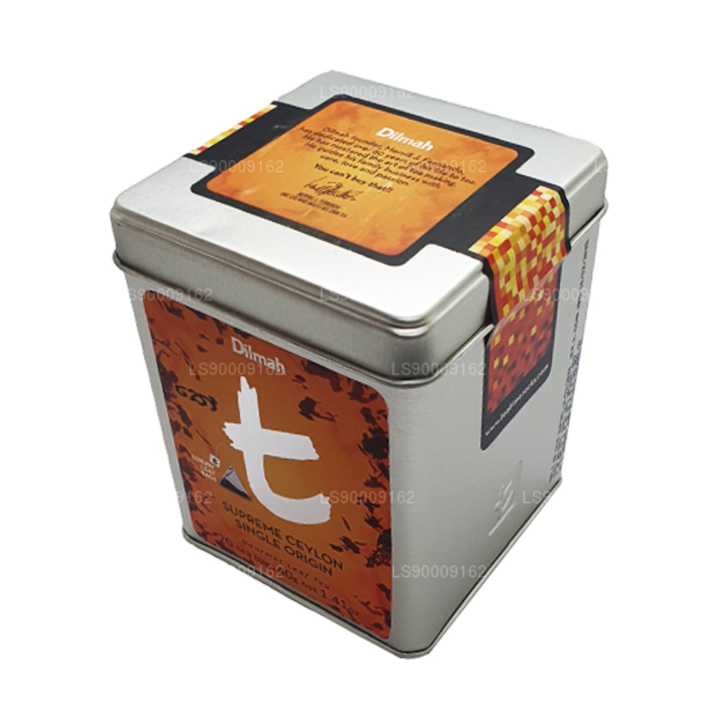 Ceylon Supreme de la serie T de Dilmah (40 g) 20 bolsitas de té