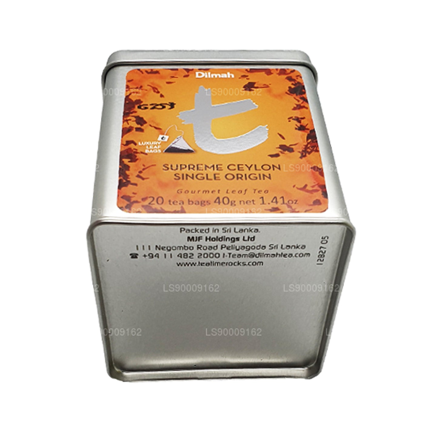 Ceylon Supreme de la serie T de Dilmah (40 g) 20 bolsitas de té