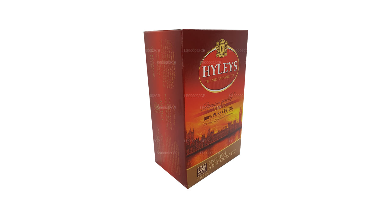 Té negro de alta calidad HYLEYS, 50 bolsitas de té (100 g)