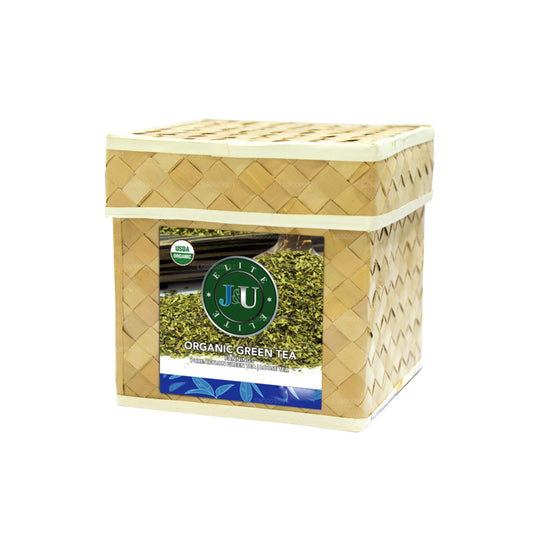 J&U Organic Fannings Pure Ceylon Green Loose Tea (100g)