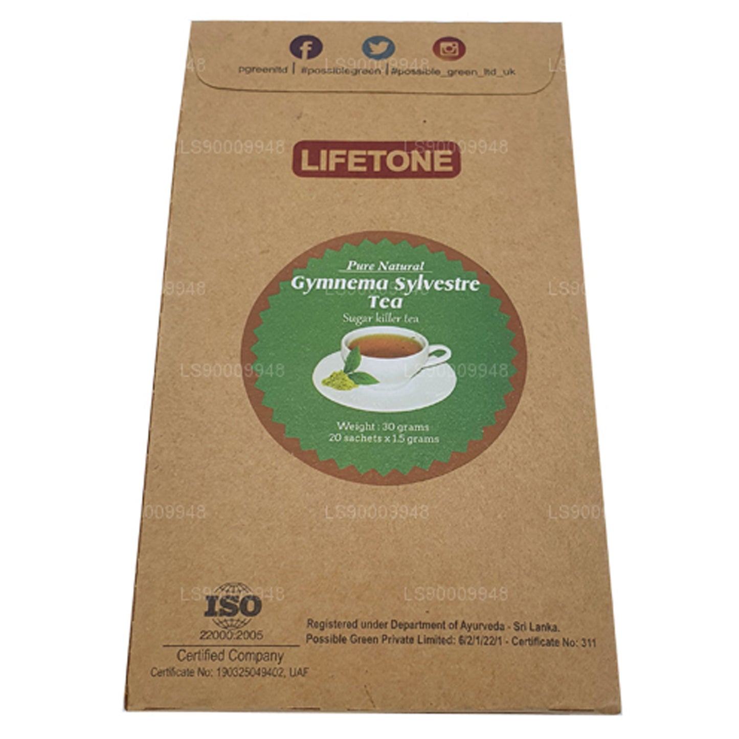 Té Lifetone Gymnema Sylvester (40 g)