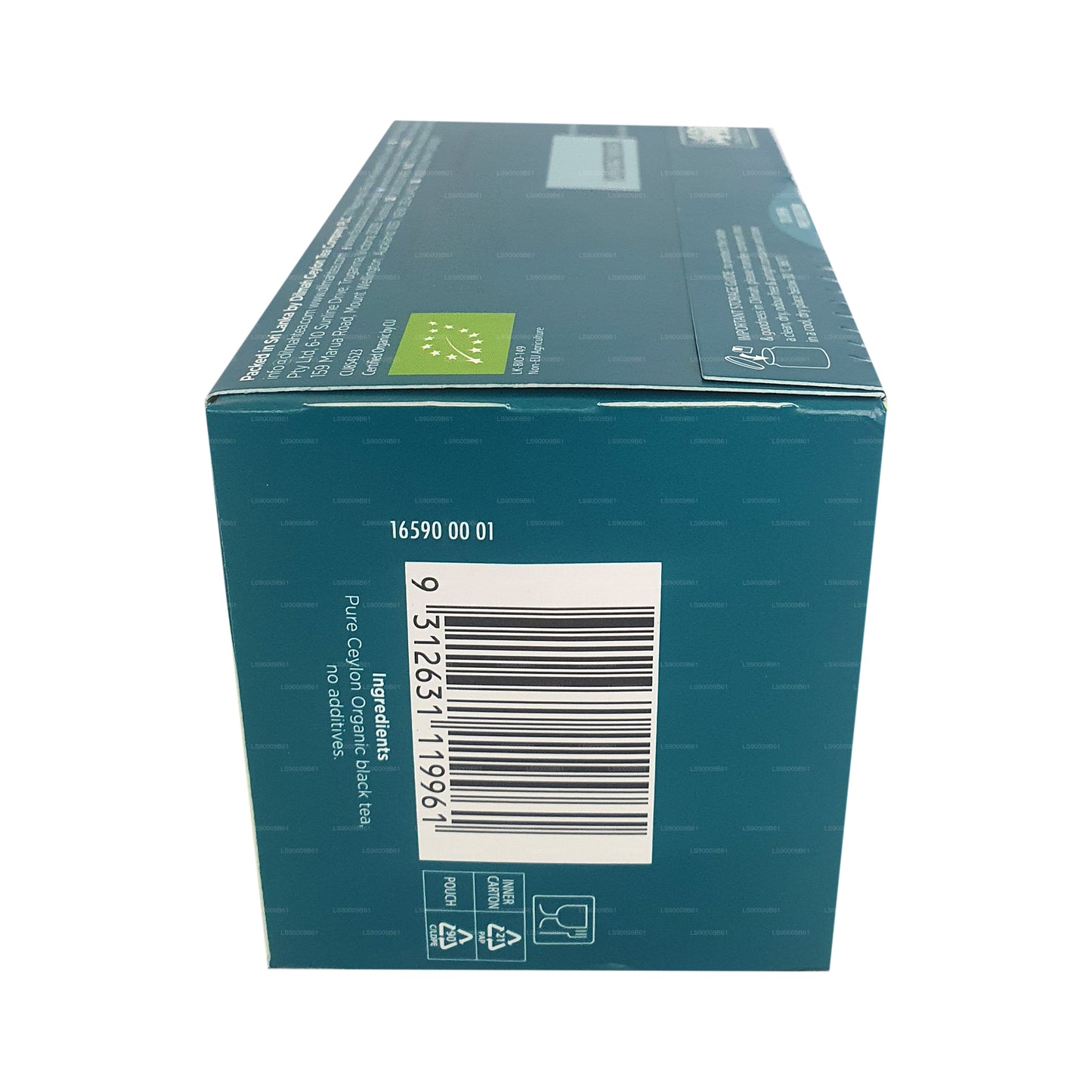 Té orgánico Dilmah (100 g) 50 bolsitas de té