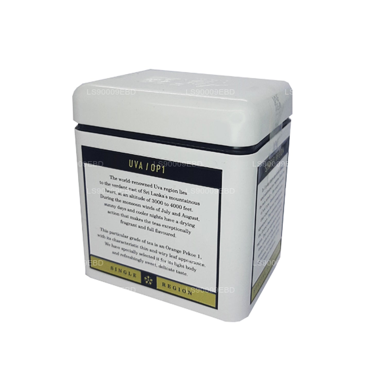 Lata de té Jaf de una sola región Uva OP1 (90 g)