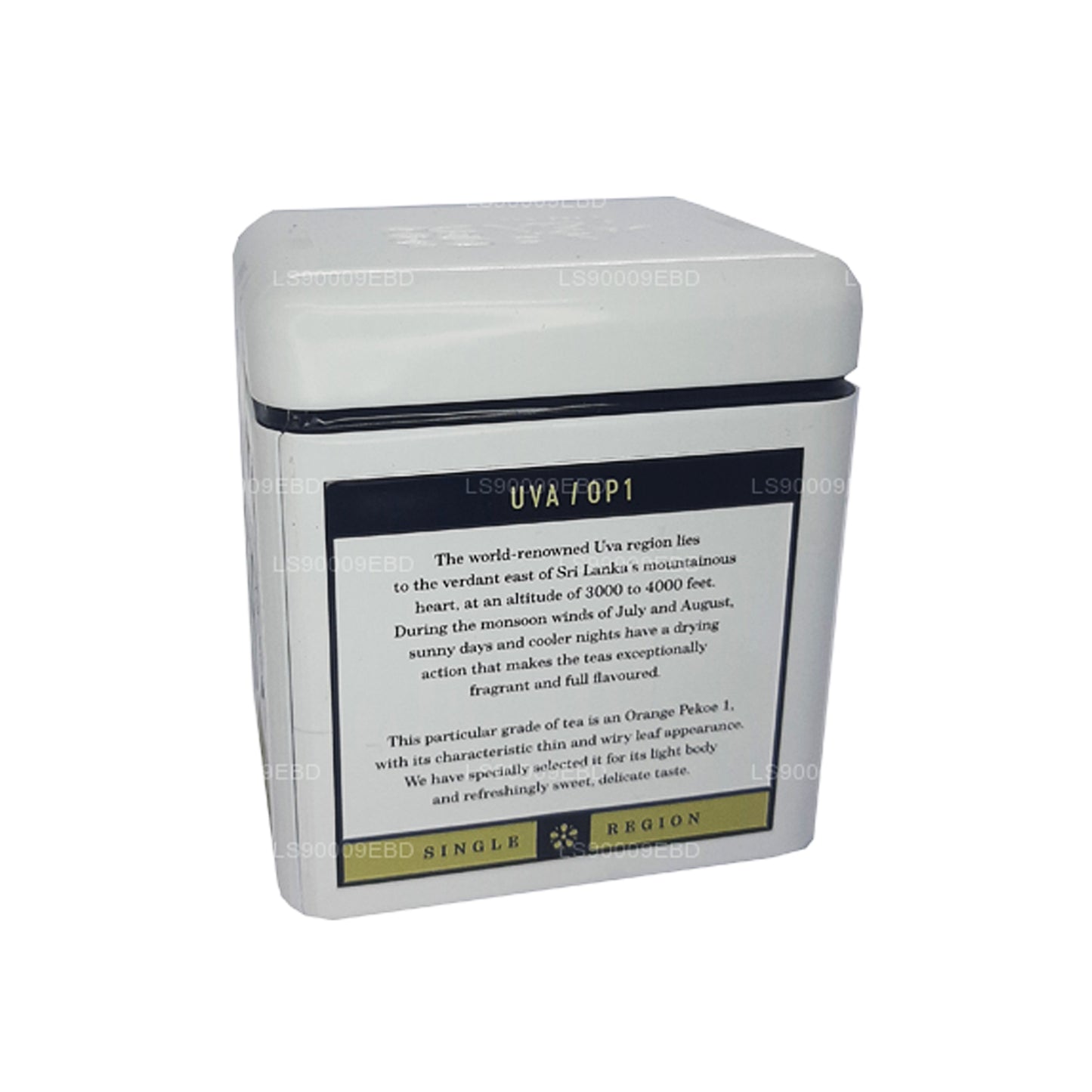 Lata de té Jaf de una sola región Uva OP1 (90 g)