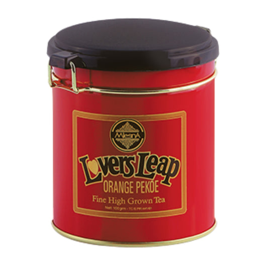 Té Mlesna Lover's Leap O.P. en lata metálica (100 g)