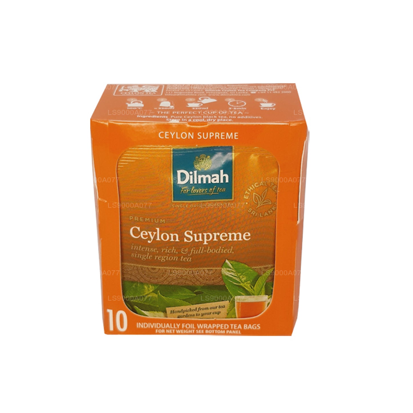 10 bolsitas de té Dilmah Ceylon Supreme (20 g)