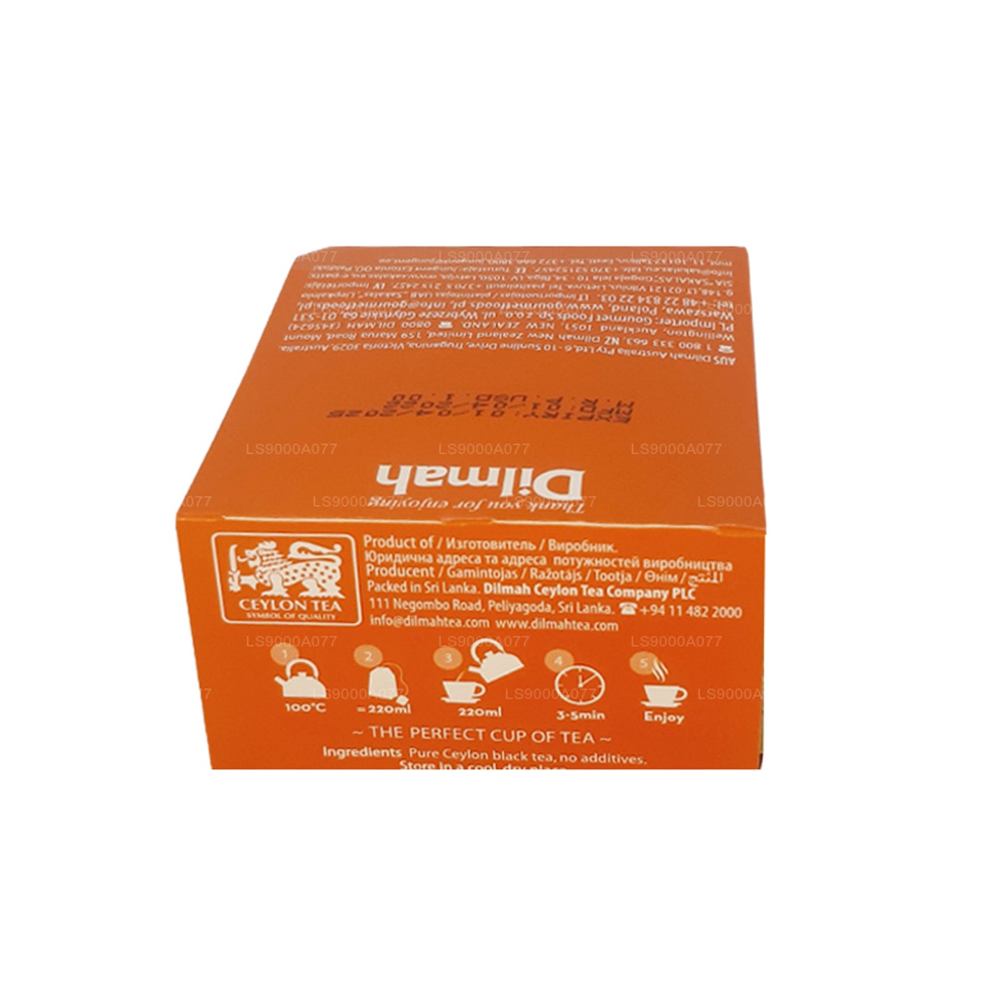 10 bolsitas de té Dilmah Ceylon Supreme (20 g)