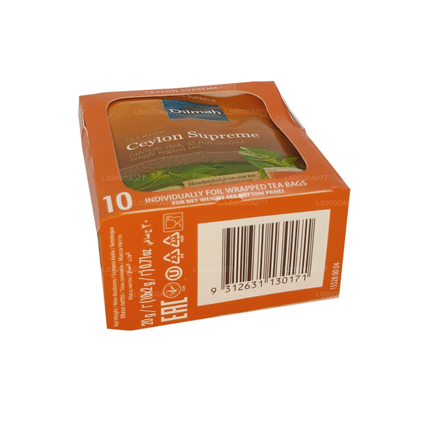10 bolsitas de té Dilmah Ceylon Supreme (20 g)
