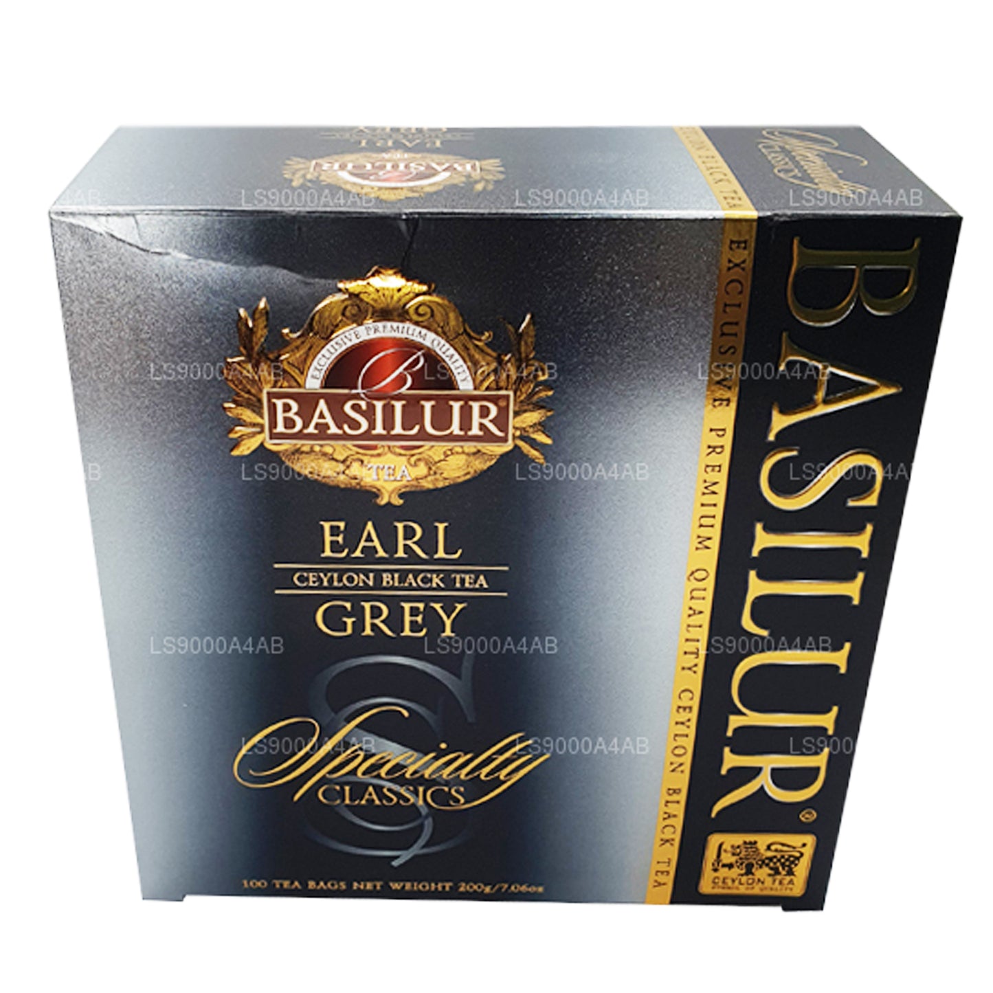Té negro de Ceilán Basilur Speciality Classics Earl Grey (200 g) 100 bolsitas de té