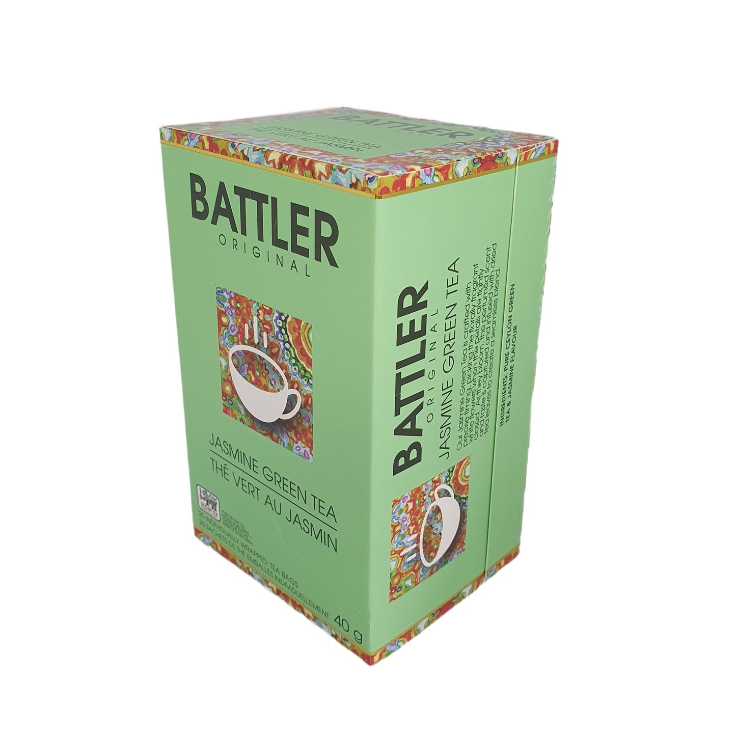 Té Verde Jazmín Original Battler (40 g) 20 Bolsitas