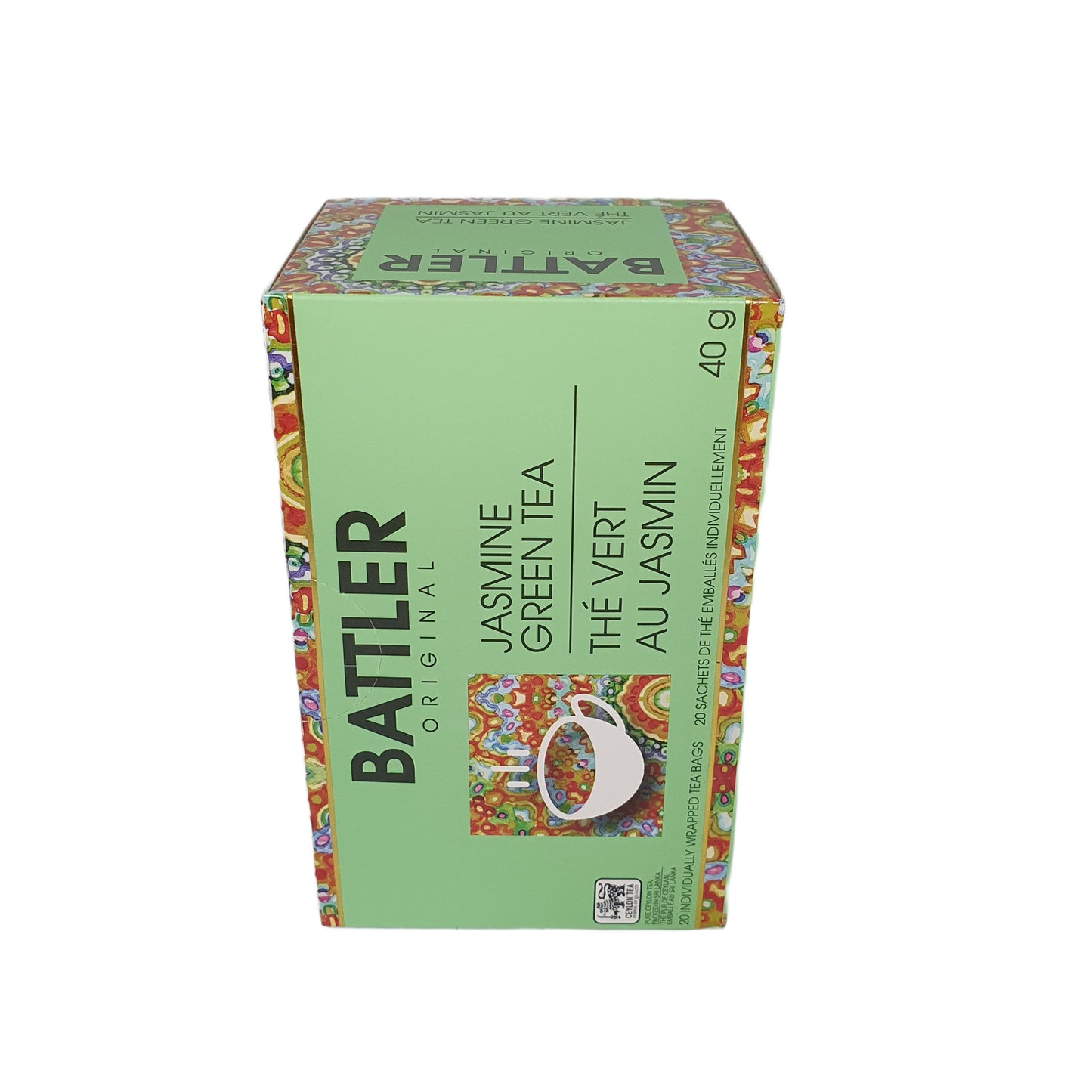 Té Verde Jazmín Original Battler (40 g) 20 Bolsitas