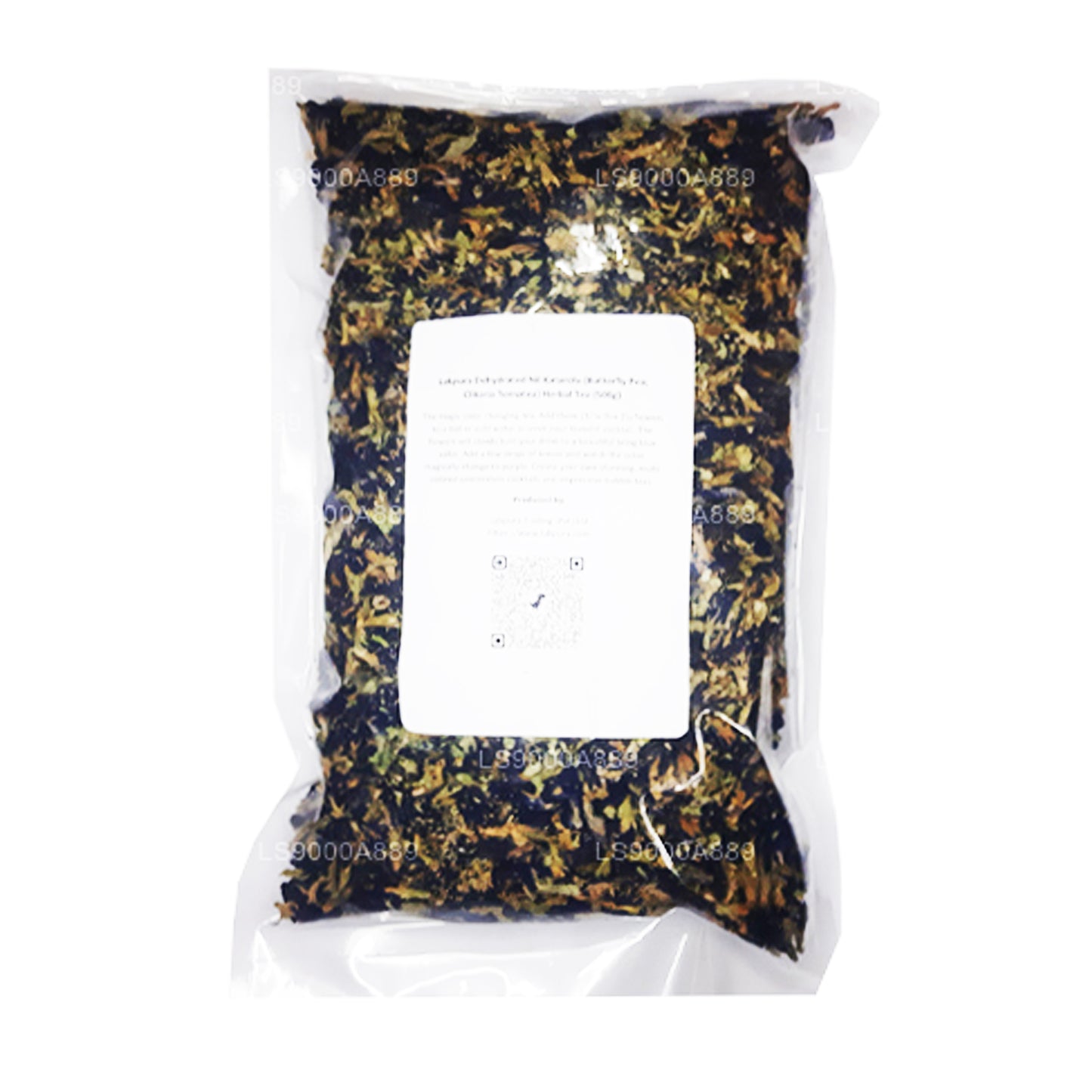 Té de hierbas Lakpura deshidratado Nil Katarolu (arveja mariposa; Clitoria Ternatea) (40 g)