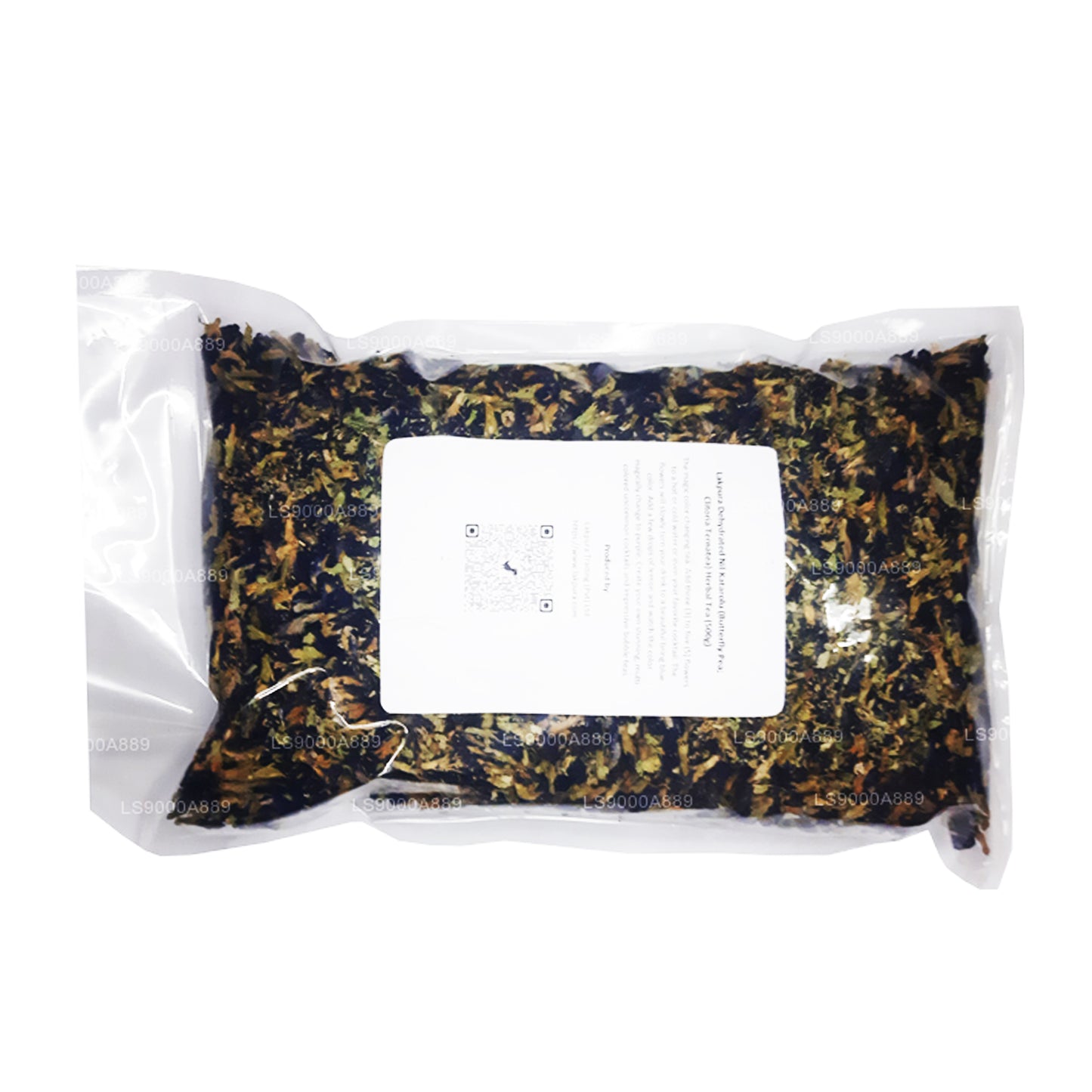 Té de hierbas Lakpura deshidratado Nil Katarolu (arveja mariposa; Clitoria Ternatea) (40 g)