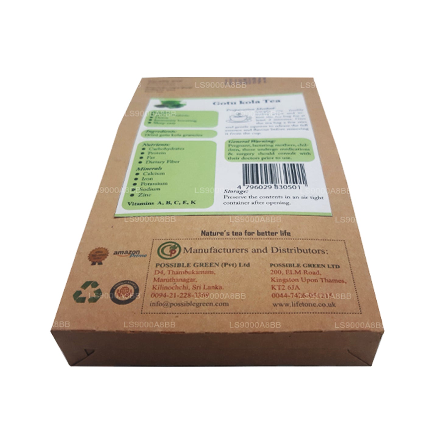 Té Lifetone Gotukola (30 g)