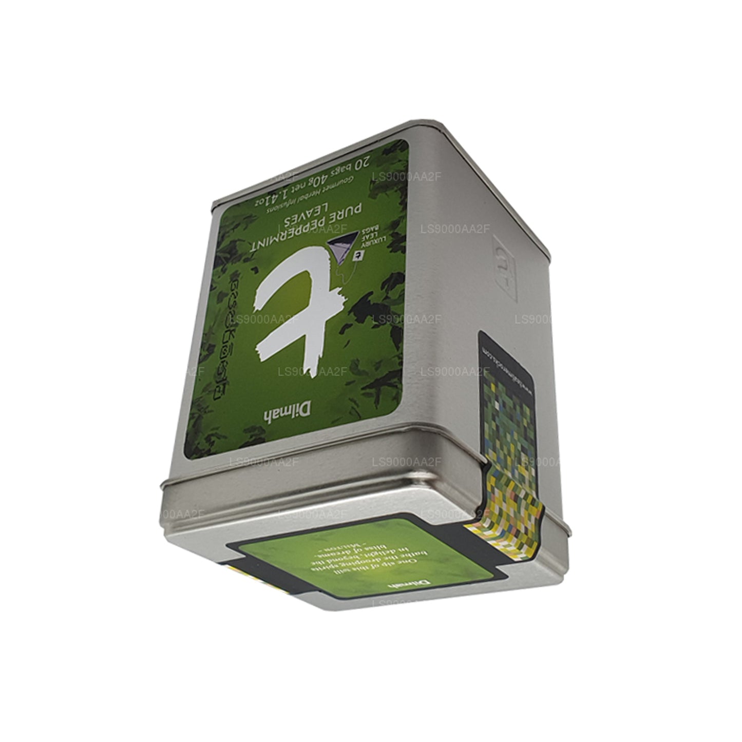 Carrito de hojas de menta pura Dilmah (34 g)