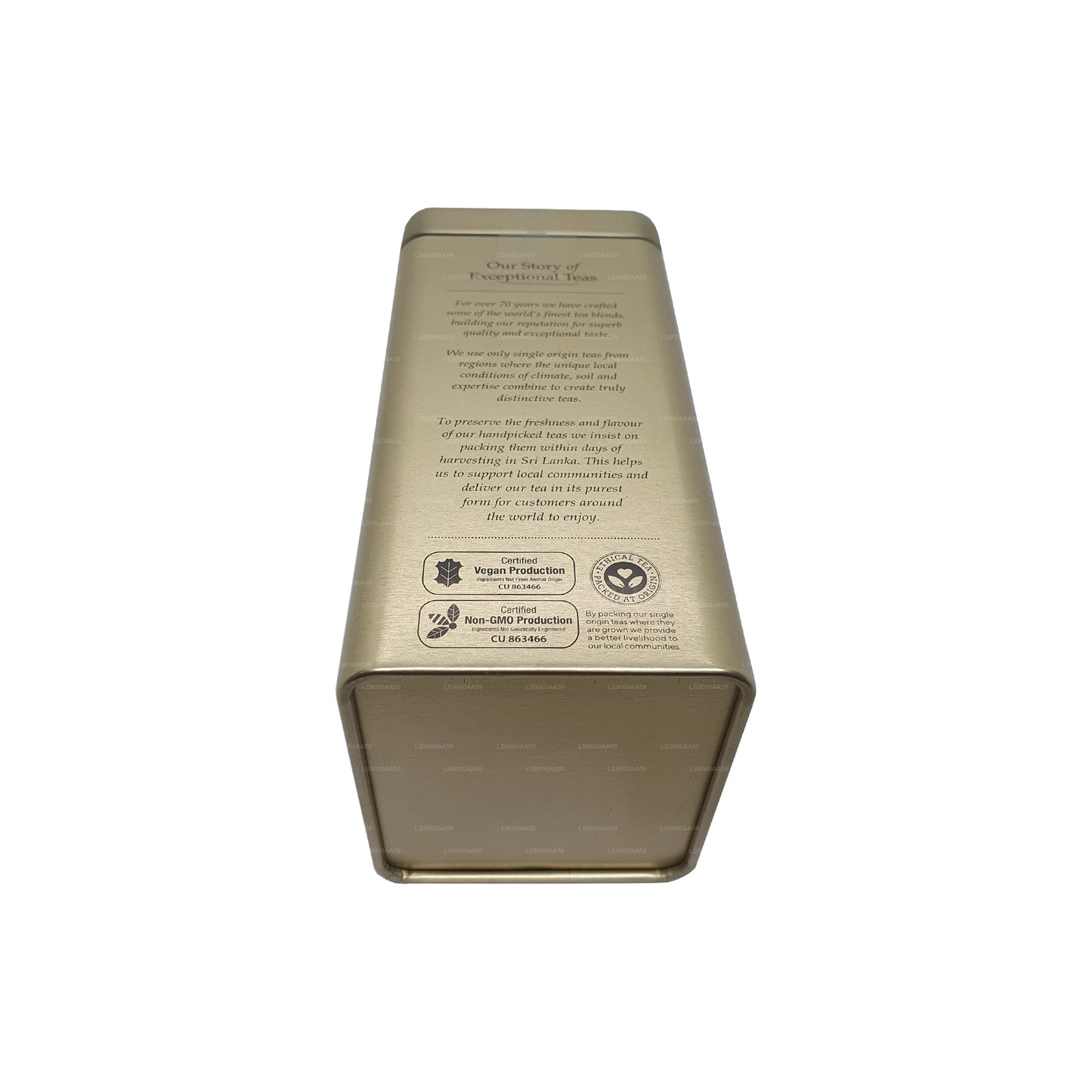 Carrito de tarde de Ceilán de la colección Classic Gold de Jaf Tea (125 g)