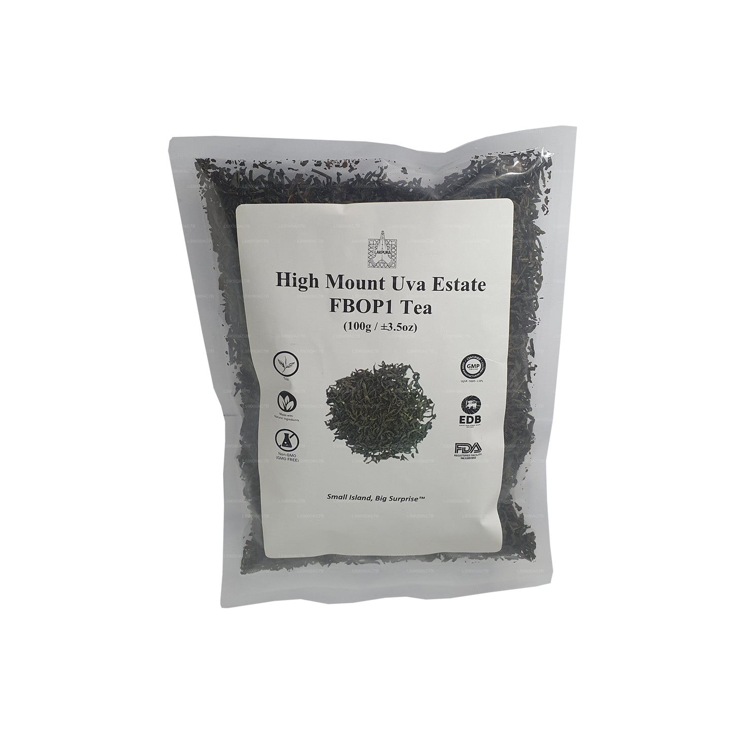 Lakpura® Uva High Mount Uva Estate FBOP1 Tea (100g)