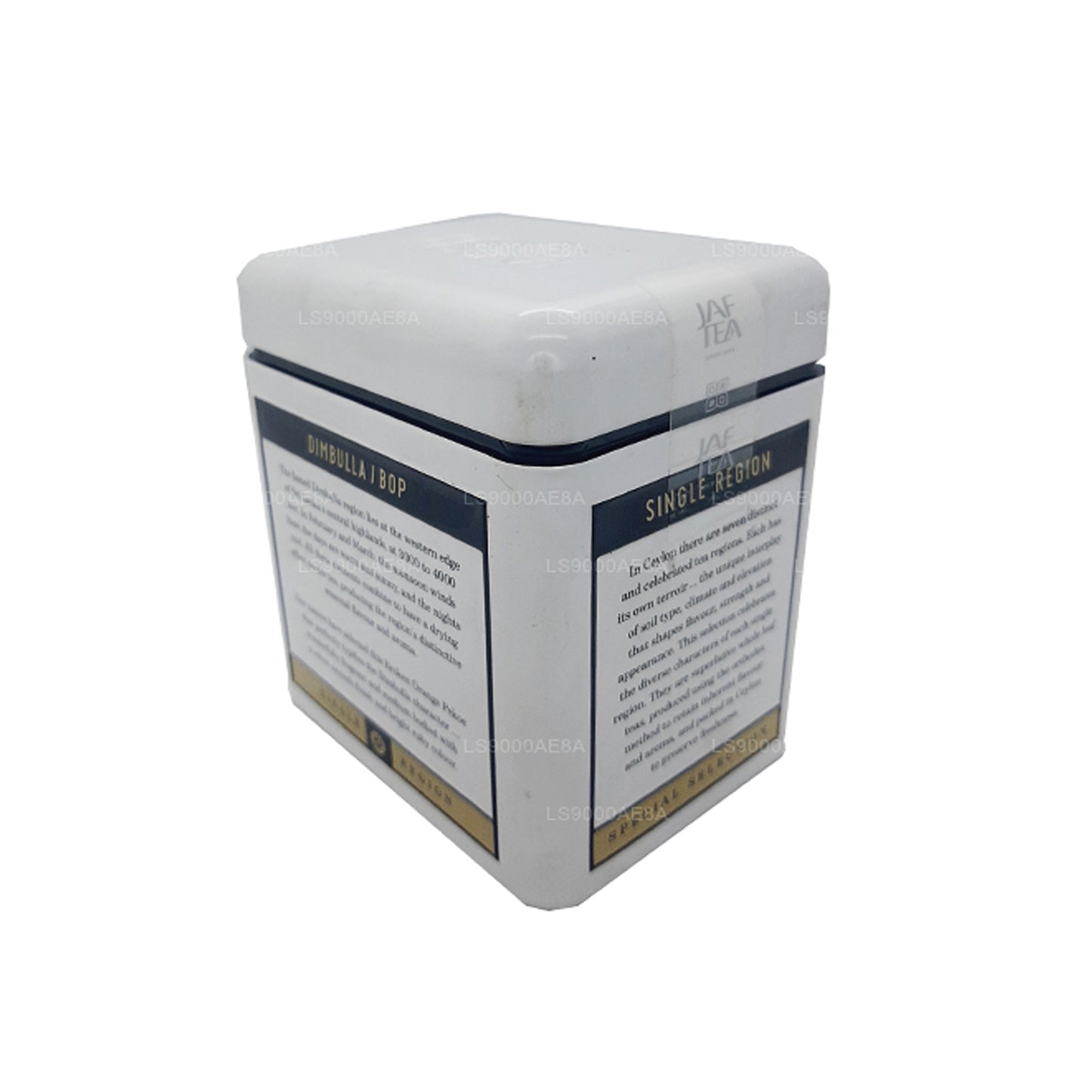 Lata Dimbulla BOP de la colección Single Region de té Jaf, 125 g