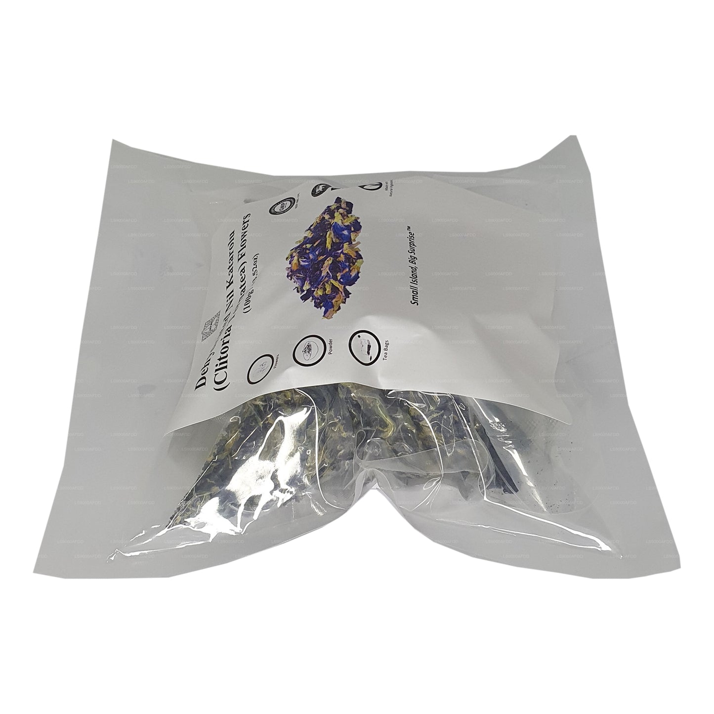 Flores deshidratadas de Clitoria Ternatea (Nil Katarolu) de Lakpura®.