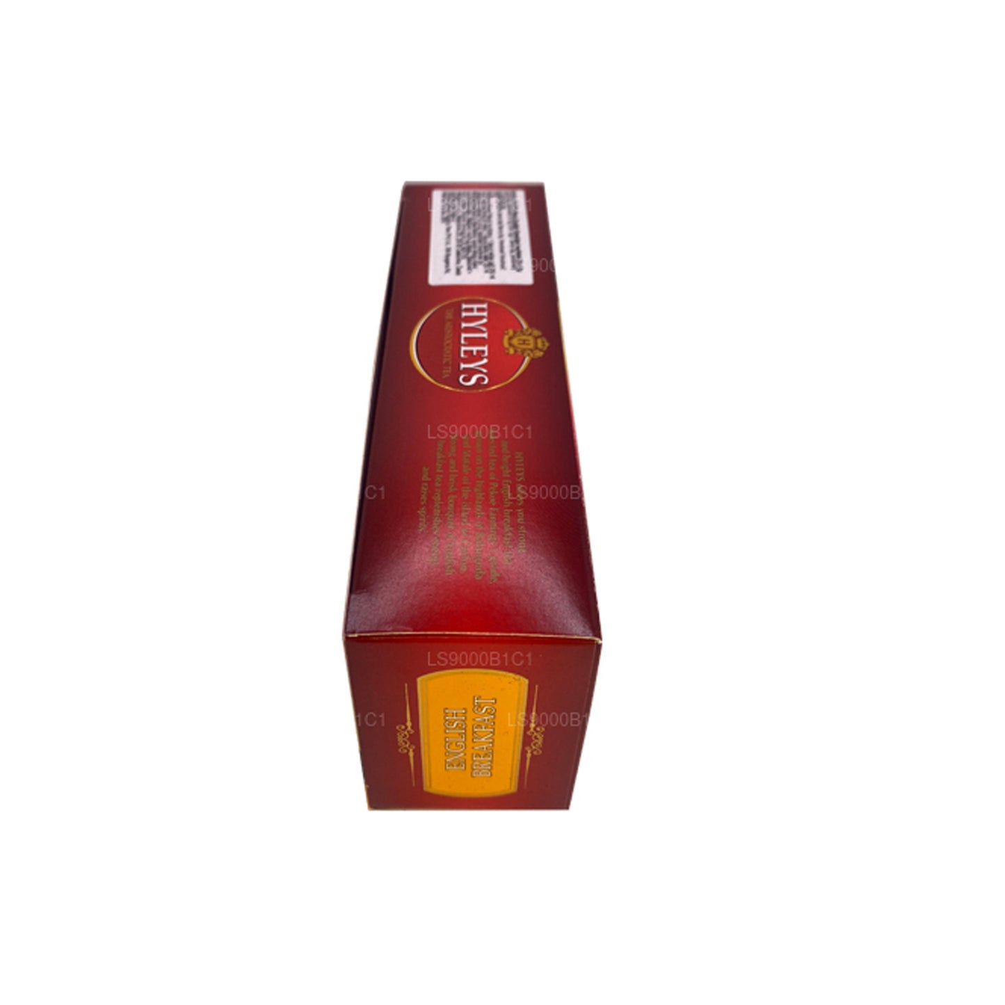 Té Hyleys Black English Breakfast (37,5 g), 25 bolsitas de té
