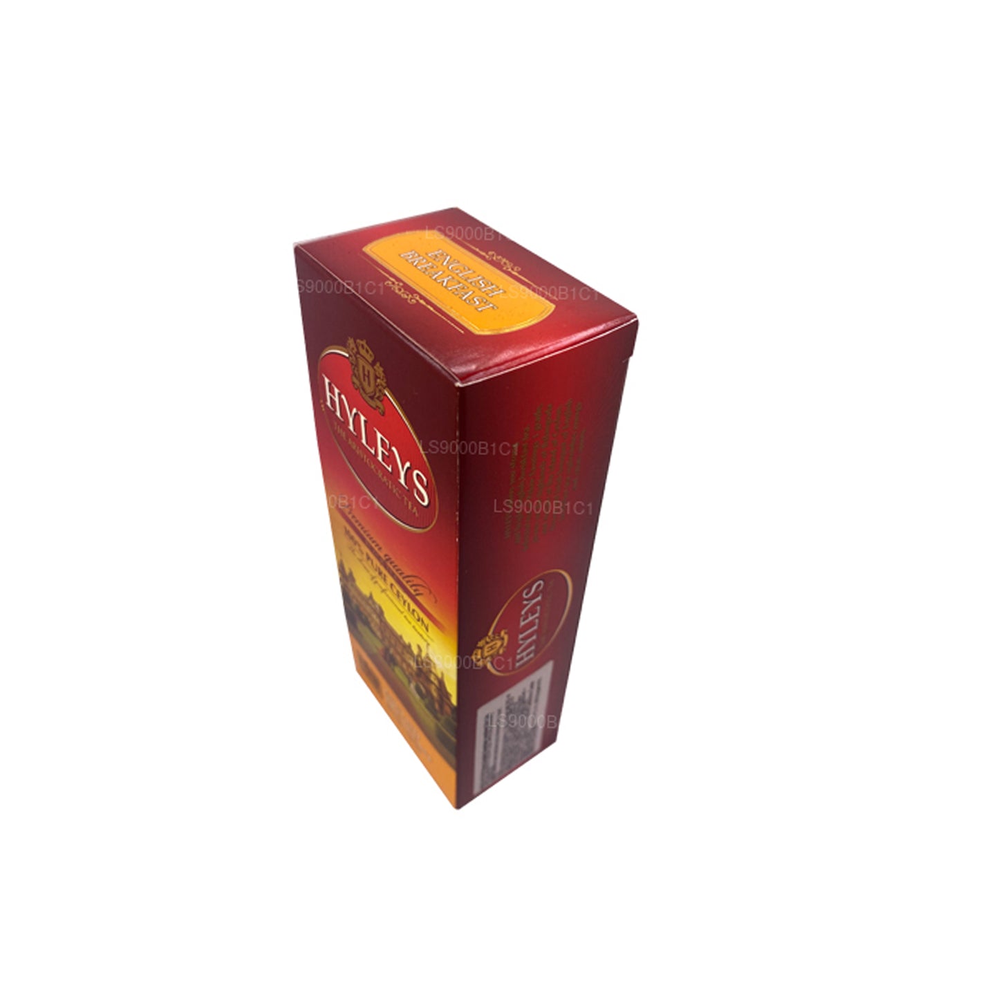 Té Hyleys Black English Breakfast (37,5 g), 25 bolsitas de té