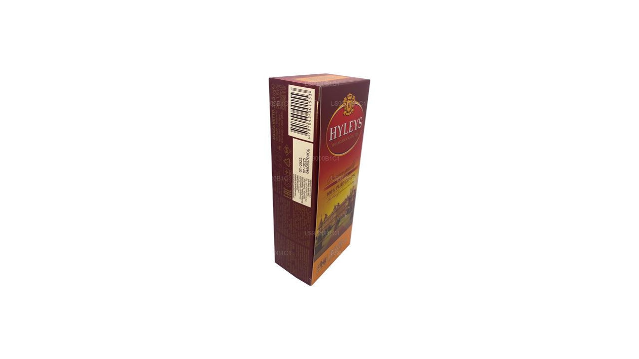 Té Hyleys Black English Breakfast (37,5 g), 25 bolsitas de té