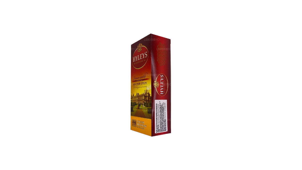 Té Hyleys Black English Breakfast (37,5 g), 25 bolsitas de té