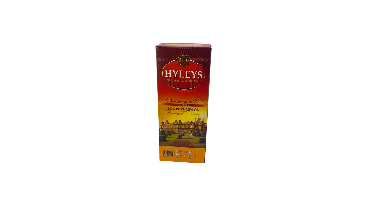 Té Hyleys Black English Breakfast (37,5 g), 25 bolsitas de té