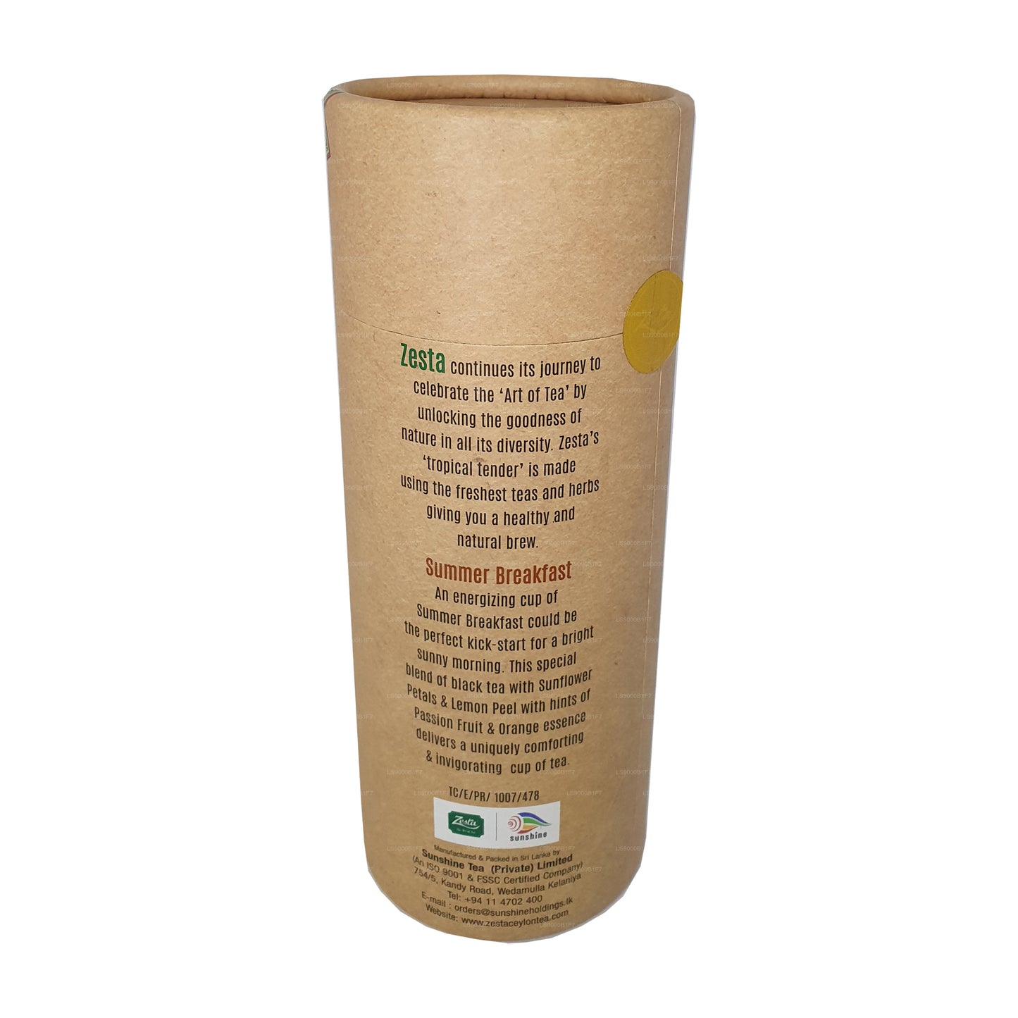 Té de desayuno de verano Zesta (100 g)