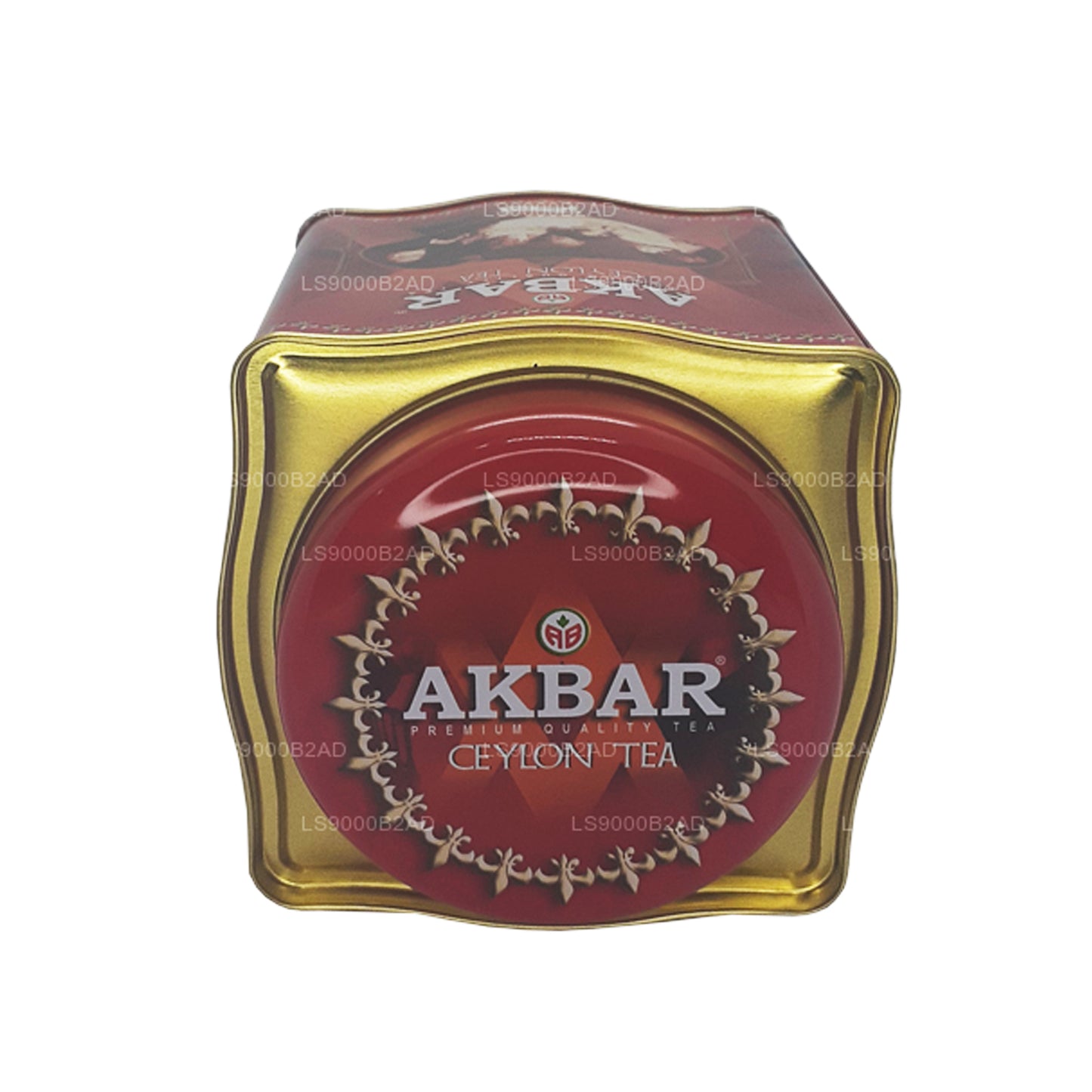Té de hojas de té de Ceilán Akbar Classic (250 g) en lata