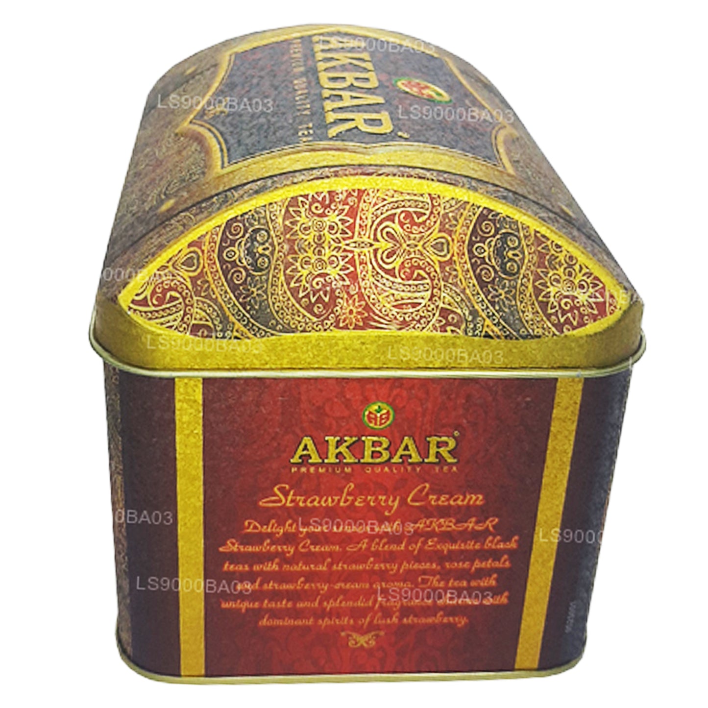 Caja de tesoros de crema de fresa de la colección exclusiva de Akbar (250 g)