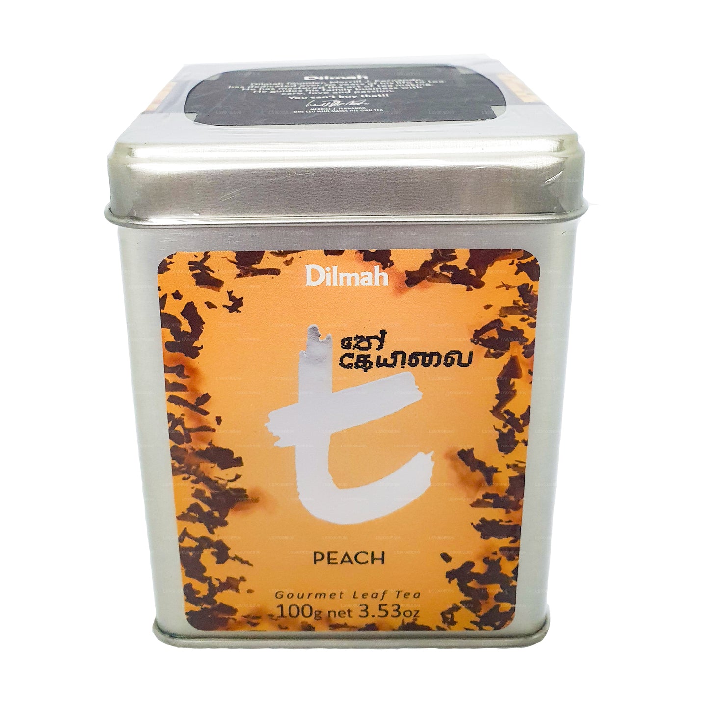 Té de hojas sueltas Dilmah Serie T Melocotón (100 g)